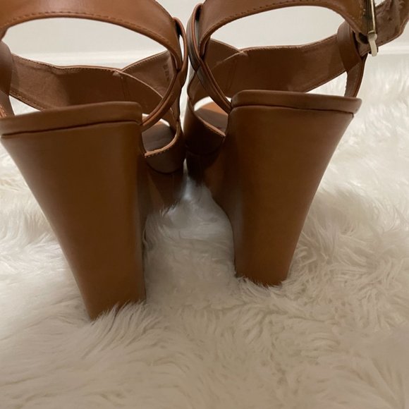 Mix no6 Camel Wedges Size 10 - Picture 11 of 14